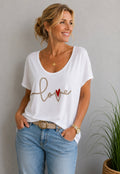 T-Shirt "  Love " | Gr. 42  |  Made in Italy