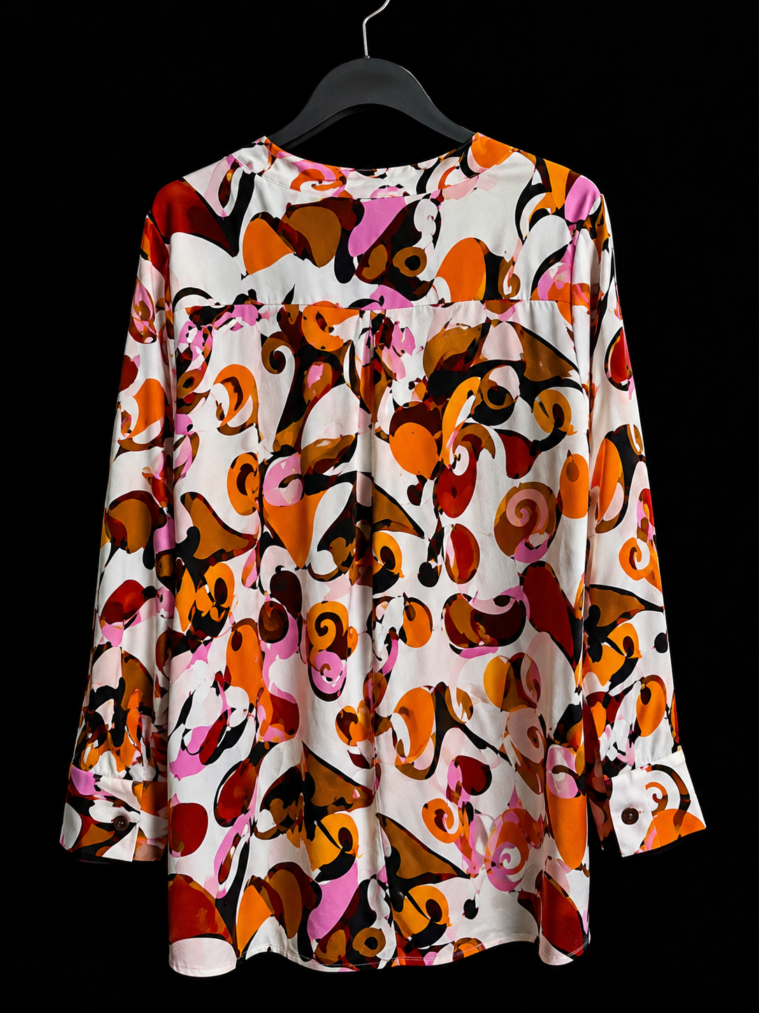 Tunika / Bluse Retro-Look von Aniston Viskose Gr. 42