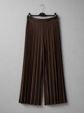 Plisseehose in Braun  | Gr. 38-42