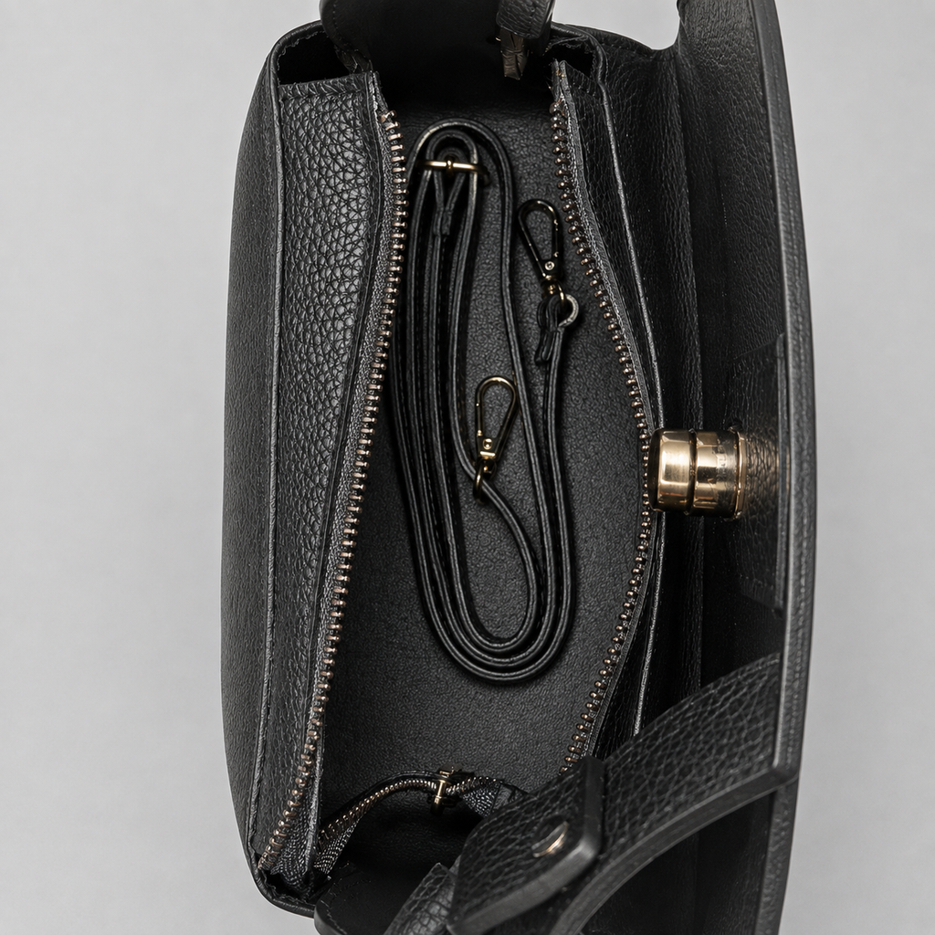 Elegante Echtleder-Handtasche für stilbewusste Frauen