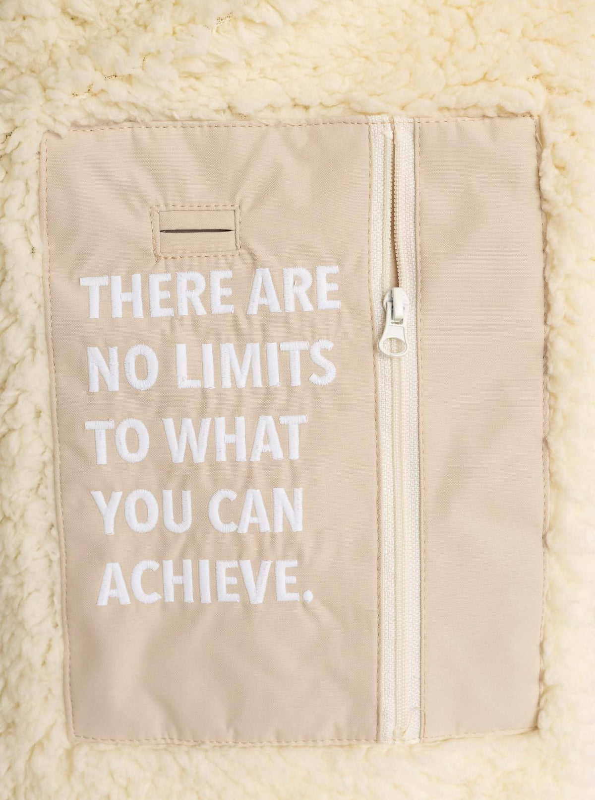 Oversize Windjacke Zwillingsherz Hellbeige /Gr. S/M