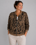 Leo-Blouson - lässiger Chic mit besonderem Charakter Gr. 38-46 Moccabraun