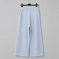 Strickhose mit weitem Bein | Gr. 38-40 | Hellblau