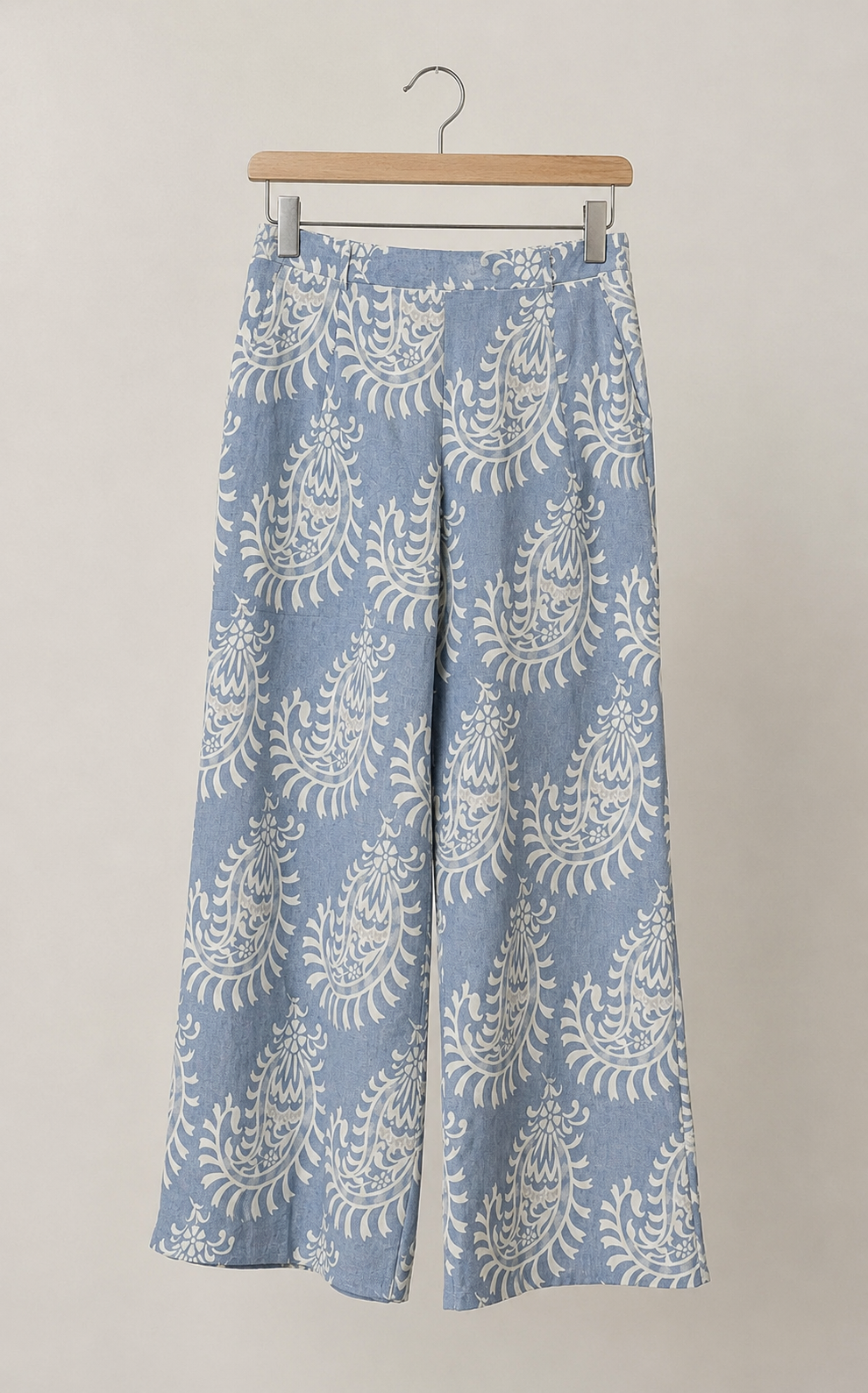 Damen-Hose mit Paisley-Muster | Gr. 38/40