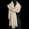 Bijoux just a touch Glitzerschal in Champagner-Gold 90 x 180 cm
