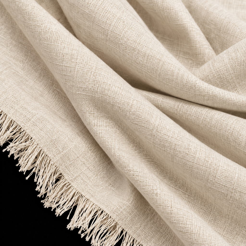 Zeitlose Eleganz Tuch in Camel Beige  80 x 180 cm
