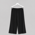 Schwarze Sommerhose mit elastischem Bund  Gr. L-XXL