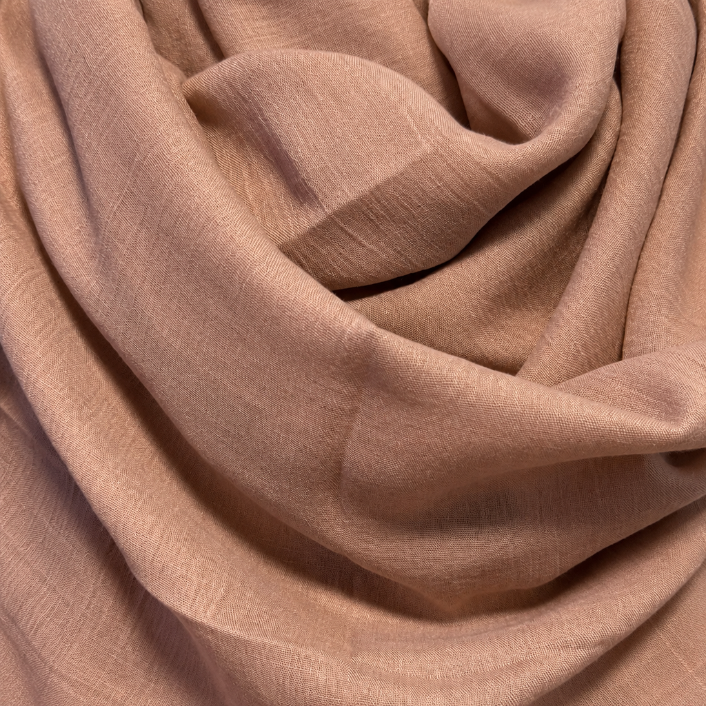 Zeitlose Eleganz - Tuch in Taupe 80 x 180 cm