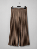 Plisseehose in Taupe | Gr. 38-42