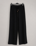 Schwarze Damenhose | Gr. 38-42 | Made in Italy