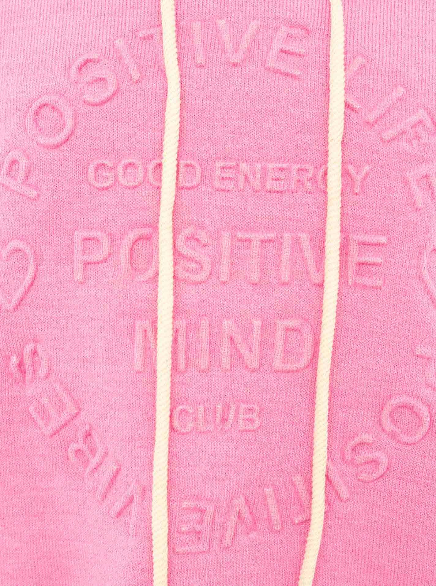 Zwillingsherz Doubleface Hoodie  "Positive Mind"