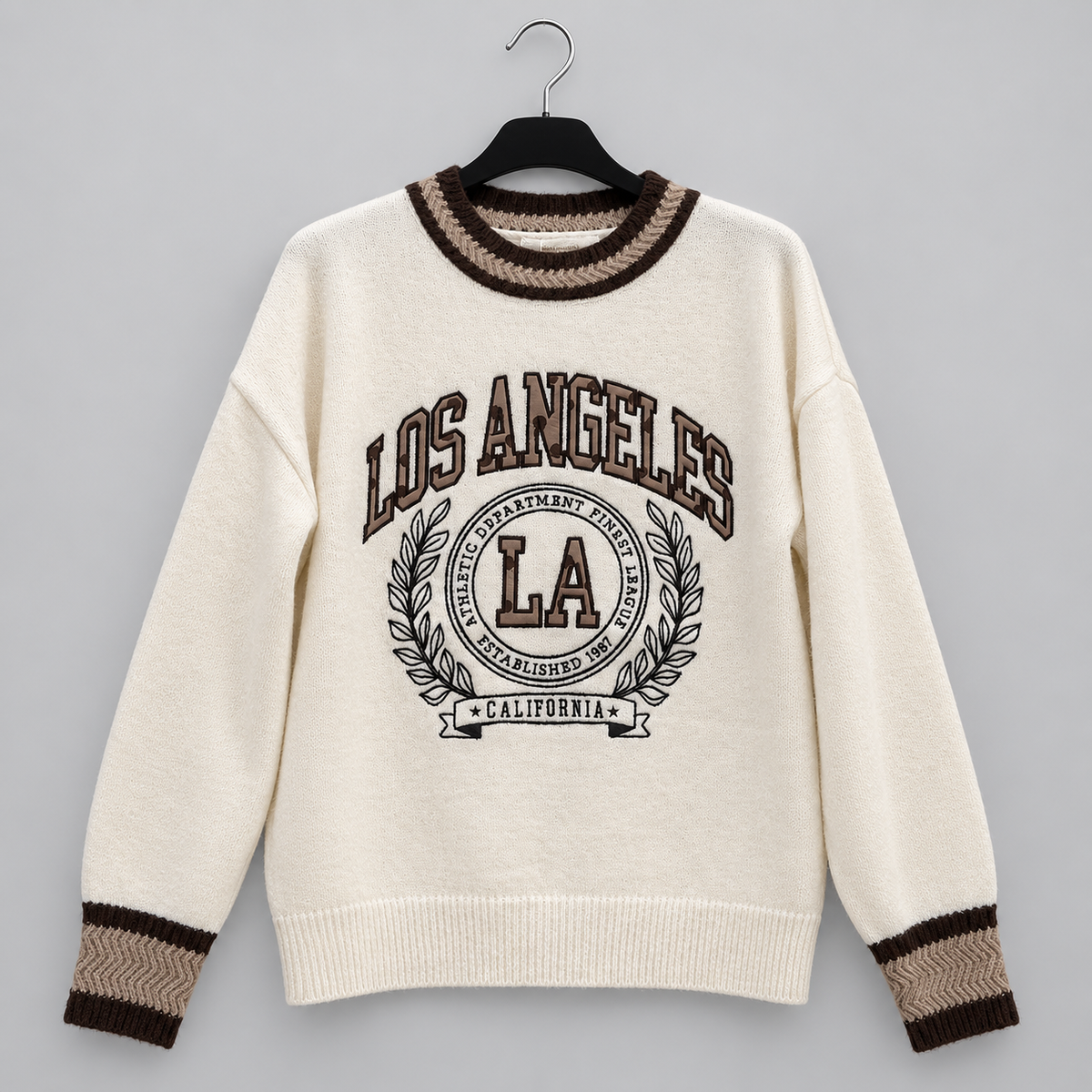 Pullover “ Los Angeles“ mit College-Print | Gr. 38-42