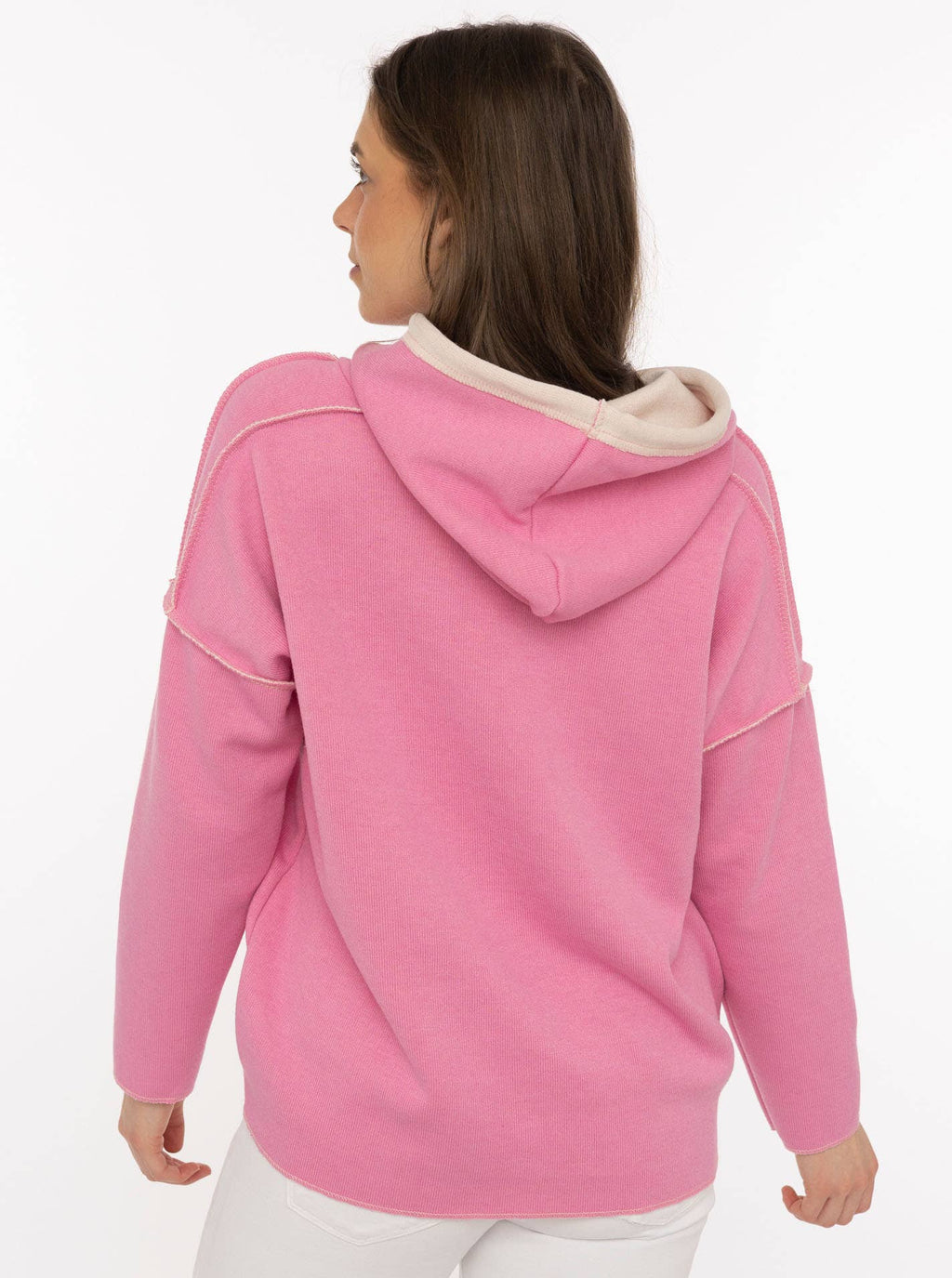 Zwillingsherz Doubleface Hoodie  "Positive Mind"