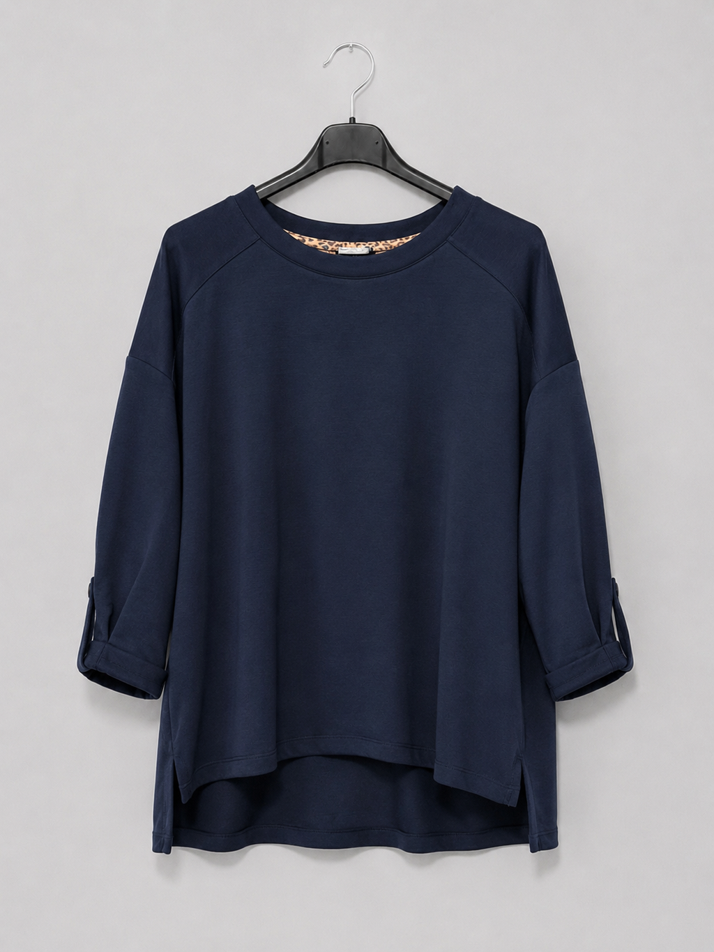 Shirt 3/4 - Arm | Gr. 38 - 44 | Navy  |  Made in Italy