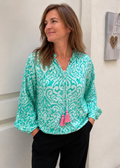 Zwillingsherz Bluse/Tunika | 100 Viskose | Gr. 42