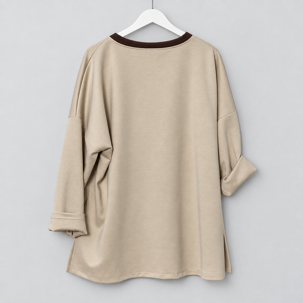 Oversize-Shirt mit Sneaker-Motiv und Strass | Gr. 40-46 | verschiedene Farben