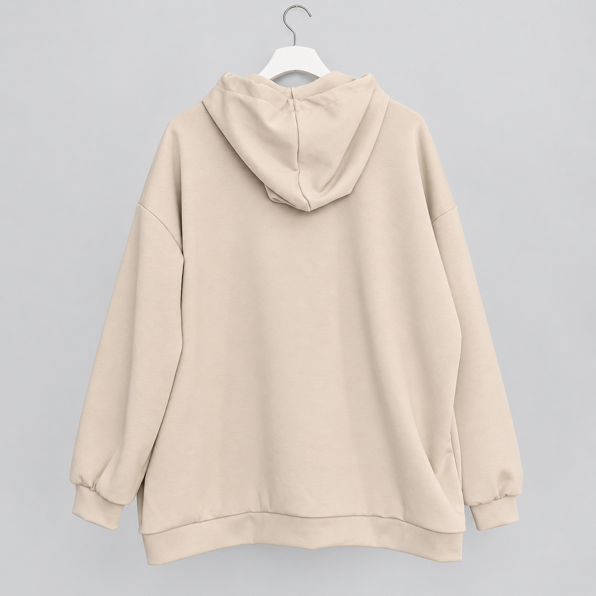 Oversize-Hoodie mit Leo-Schriftzug |  Gr. 40-48