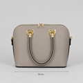 Elegante Damenhandtasche Taupe-zeitlos & vielseitig