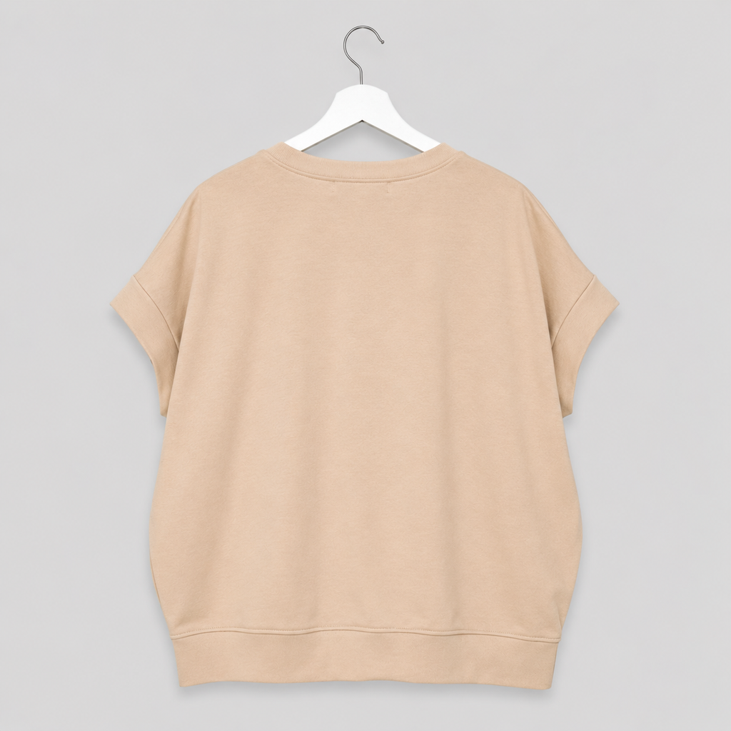 Zweiteiler in Taupe - lässig, elegant & wunderbar bequem Gr. 40-48