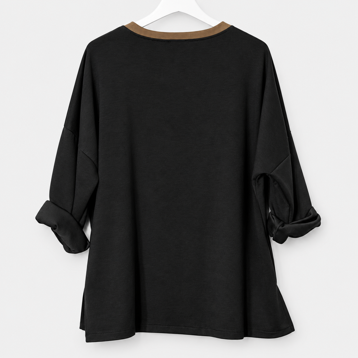 Oversize-Shirt mit Sneaker-Motiv und Strass | Gr. 40-46 | verschiedene Farben