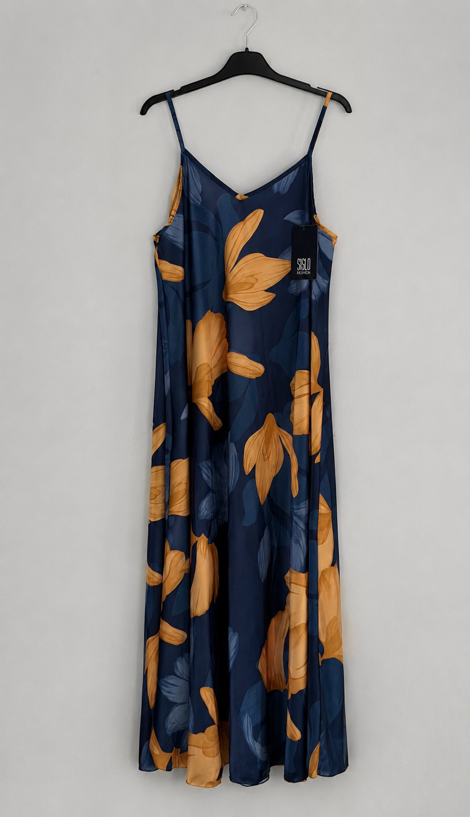 Maxikleid  mit floralem Print |  Gr. 38 - 42/44