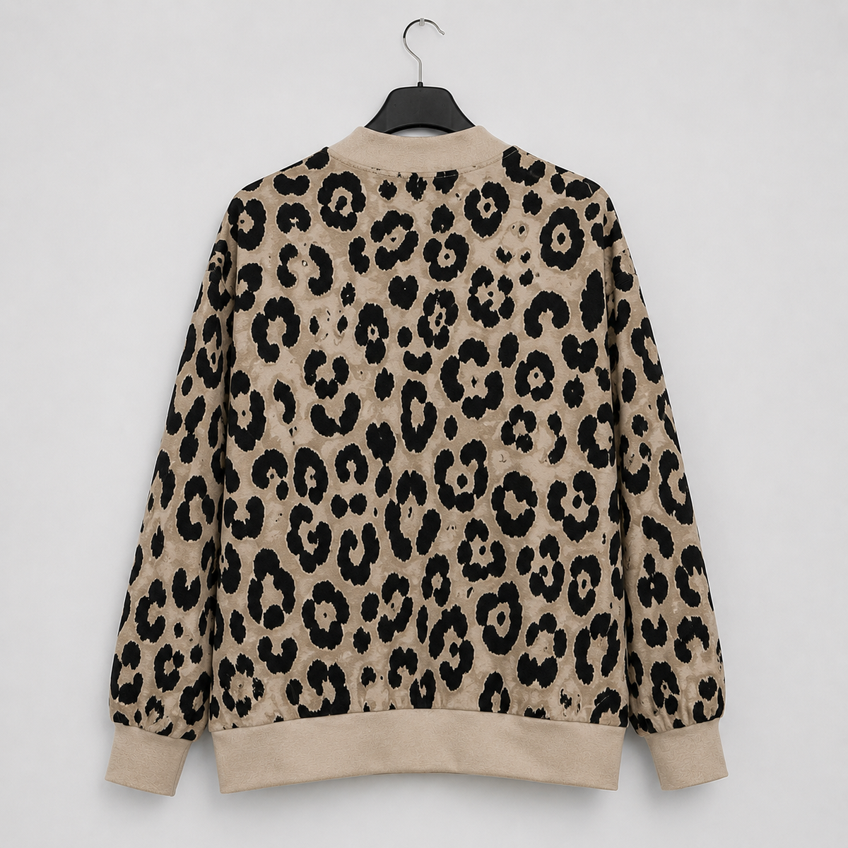 Leo-Blouson - lässiger Chic mit besonderem Charakter Gr. 38-48 Taupe