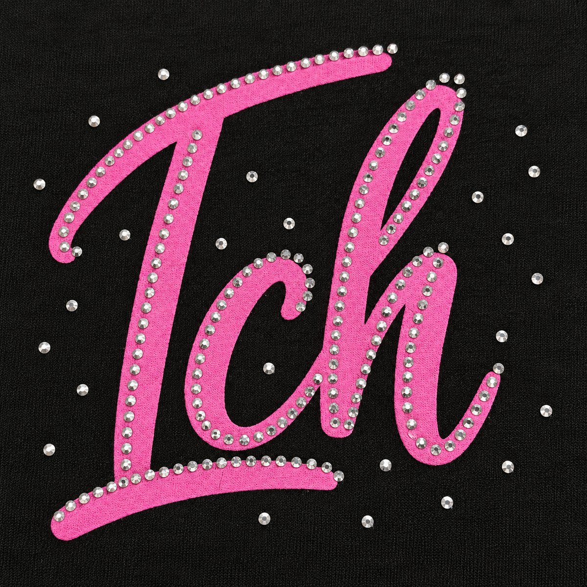 2-in-1-Langarmshirt "Ich rede.Du lernst." mit Strass | Gr. 42-46