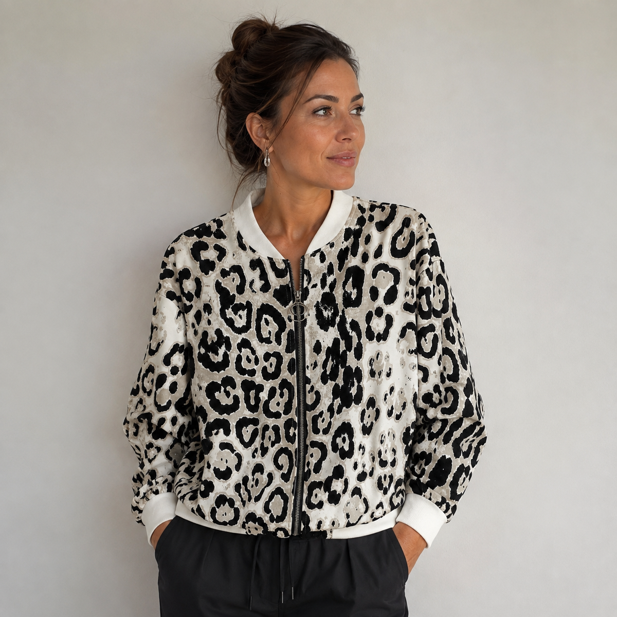 Leo-Blouson - lässiger Chic mit besonderem Charakter Gr. 38-46