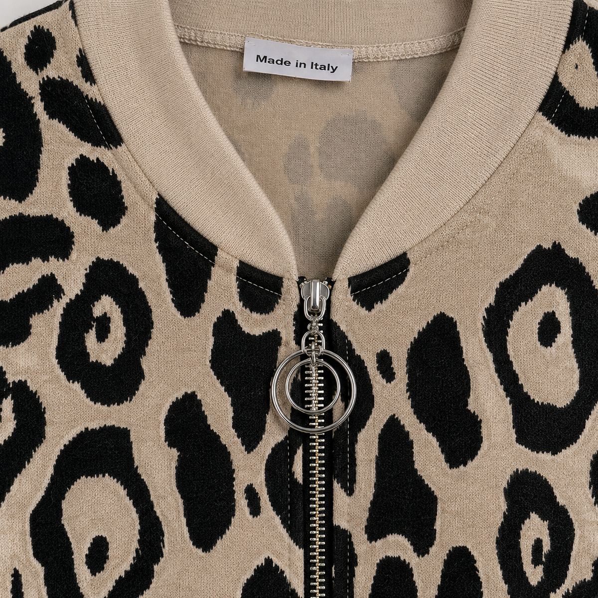 Leo-Blouson - lässiger Chic mit besonderem Charakter Gr. 38-48 Taupe