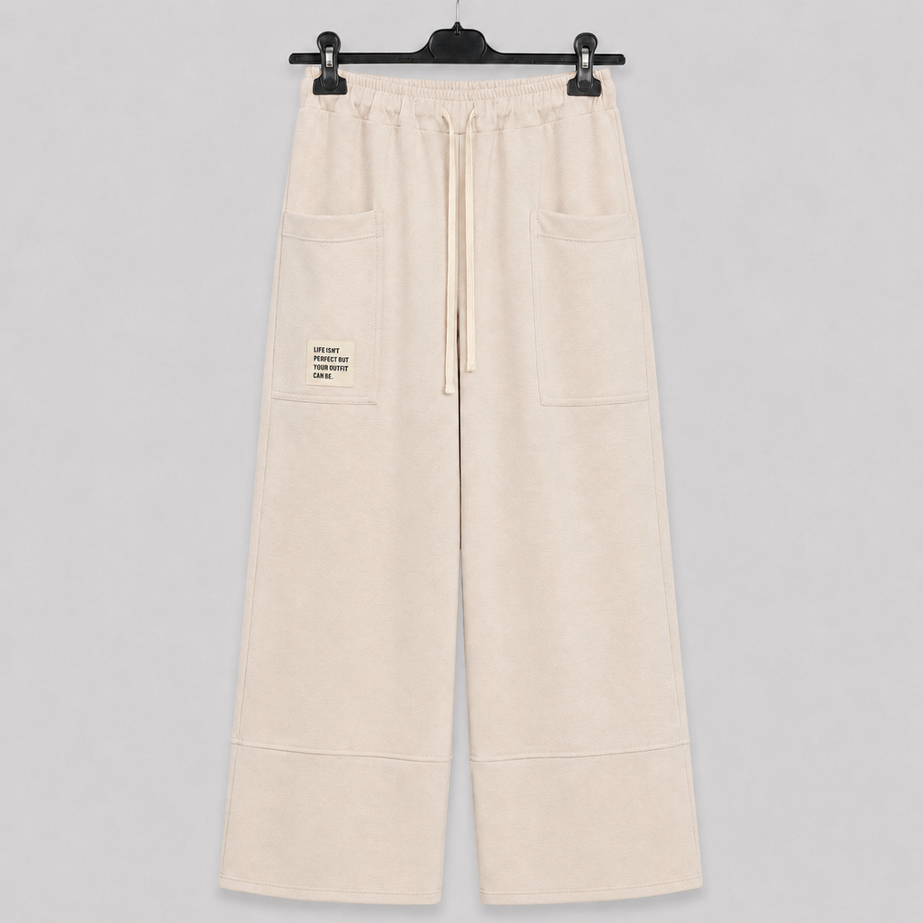 Zweiteiler, in Creme - lässig, modern & wunderbar bequem Gr. 40-48