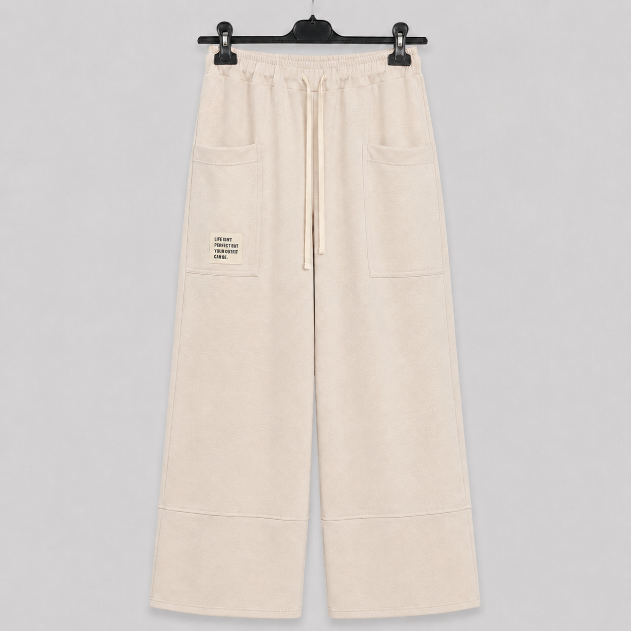 Zweiteiler, in Creme - lässig, modern & wunderbar bequem Gr. 40-48