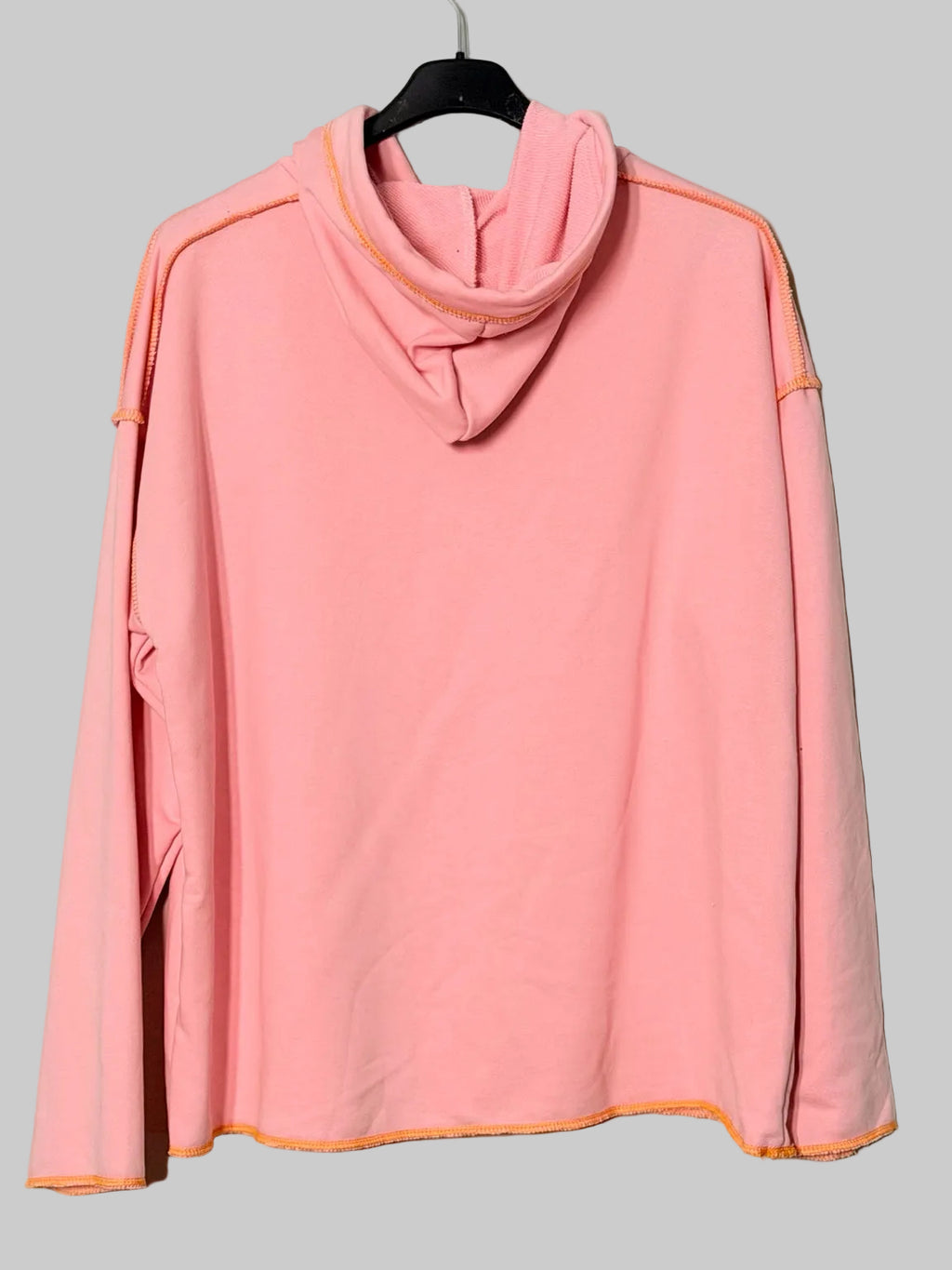 Lässiges Kapuzenshirt „SOHO“ mit Kontrastnähten | Gr. 42–46 | verschiedene Farben