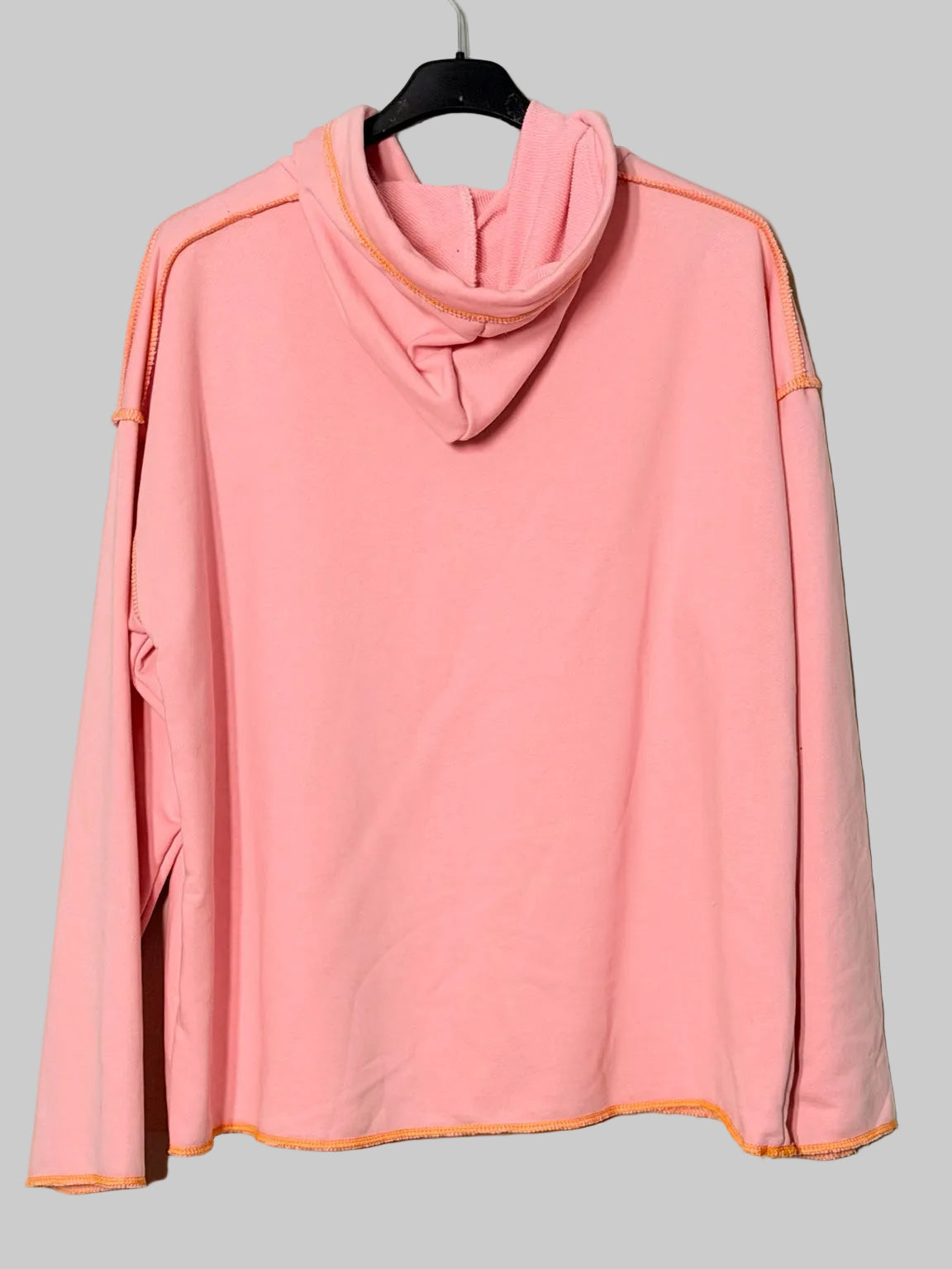 Lässiges Kapuzenshirt „SOHO“ mit Kontrastnähten | Gr. 42–46 | verschiedene Farben