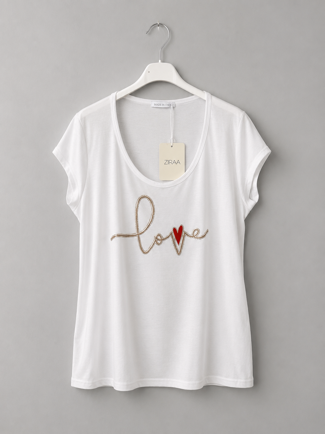 T-Shirt "  Love " | Gr. 42  |  Made in Italy