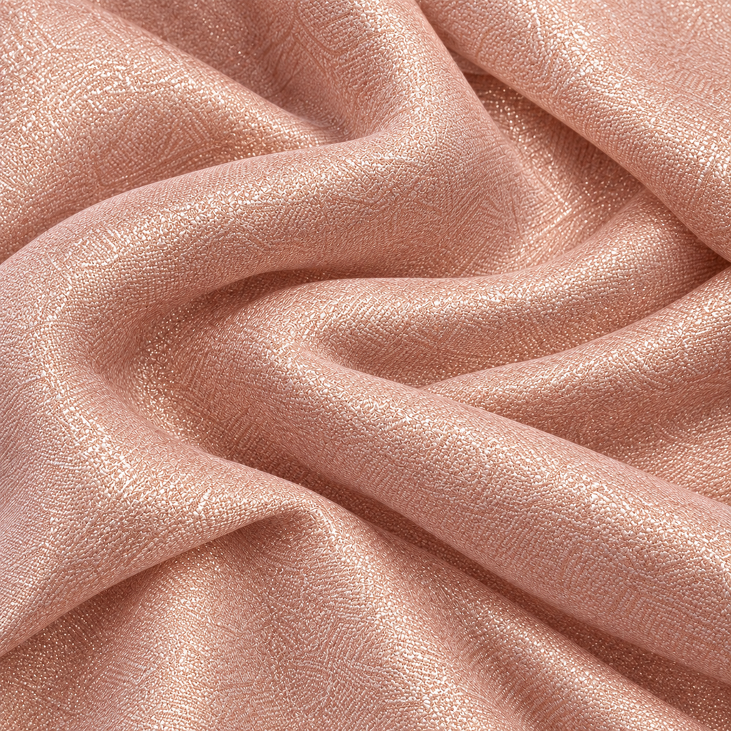 Elegantes Tuch in Rose´mit Glitzereffekt  80x180 cm