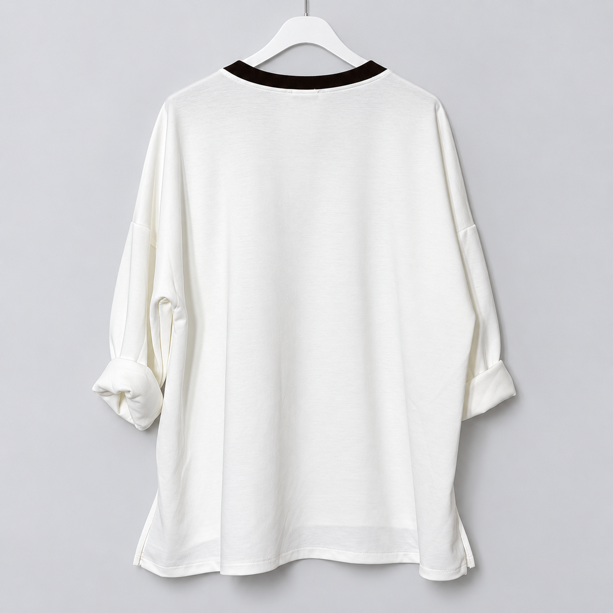 Oversize-Shirt mit Sneaker-Motiv und Strass | Gr. 40-46 | verschiedene Farben