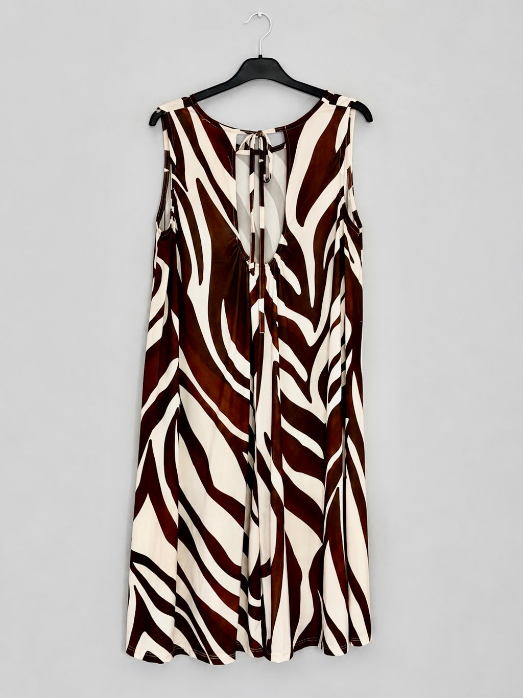 Kleid mit Animal-Print - Lisa Style | Gr. 38 - 42  | Made in Italy