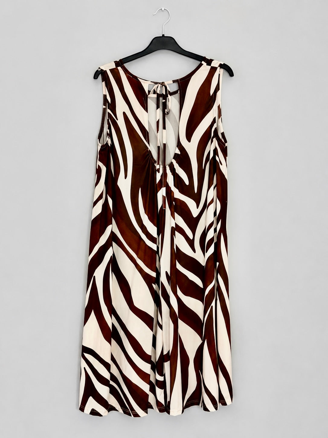 Kleid mit Animal-Print - Lisa Style | Gr. 38 - 42  | Made in Italy