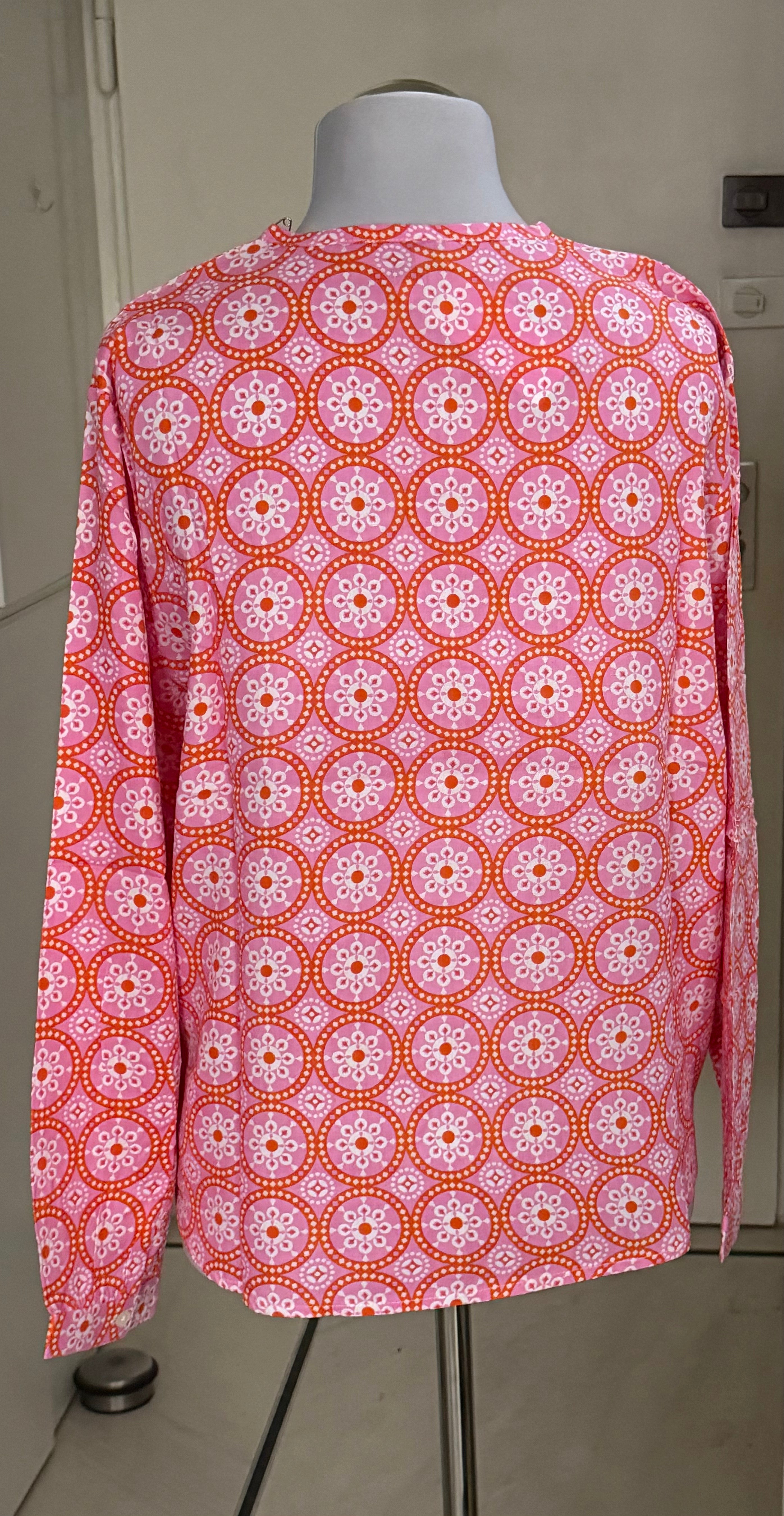 Zwillingsherz Bluse/Tunika  | Gr.  S/M. | 100 % Viskose