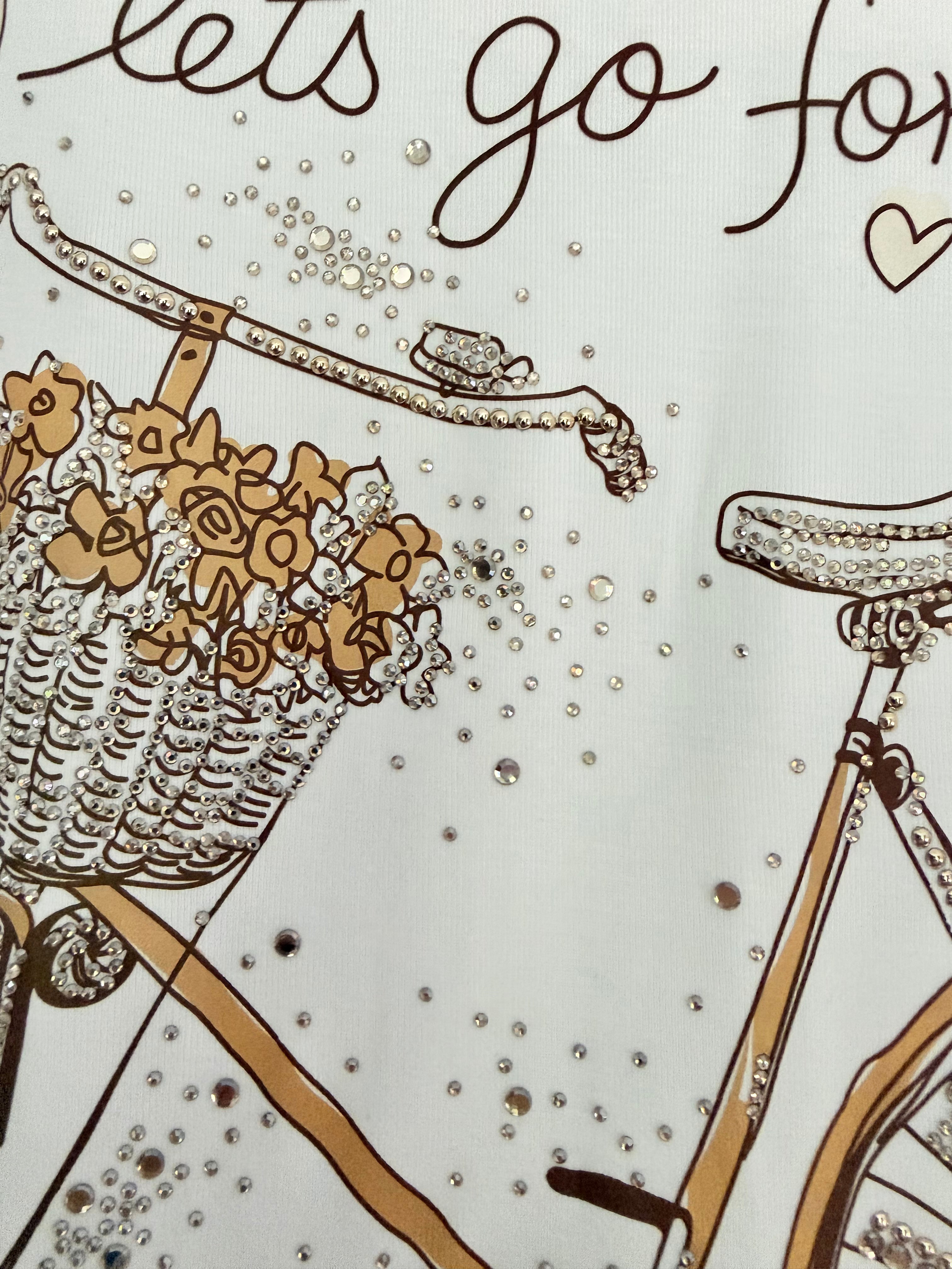 Shirt  " Let´s gofor a ride" | Gr. 38-44. | Made in Italy