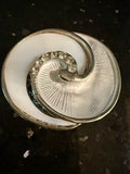 Magnetbrosche  Storch Silber
