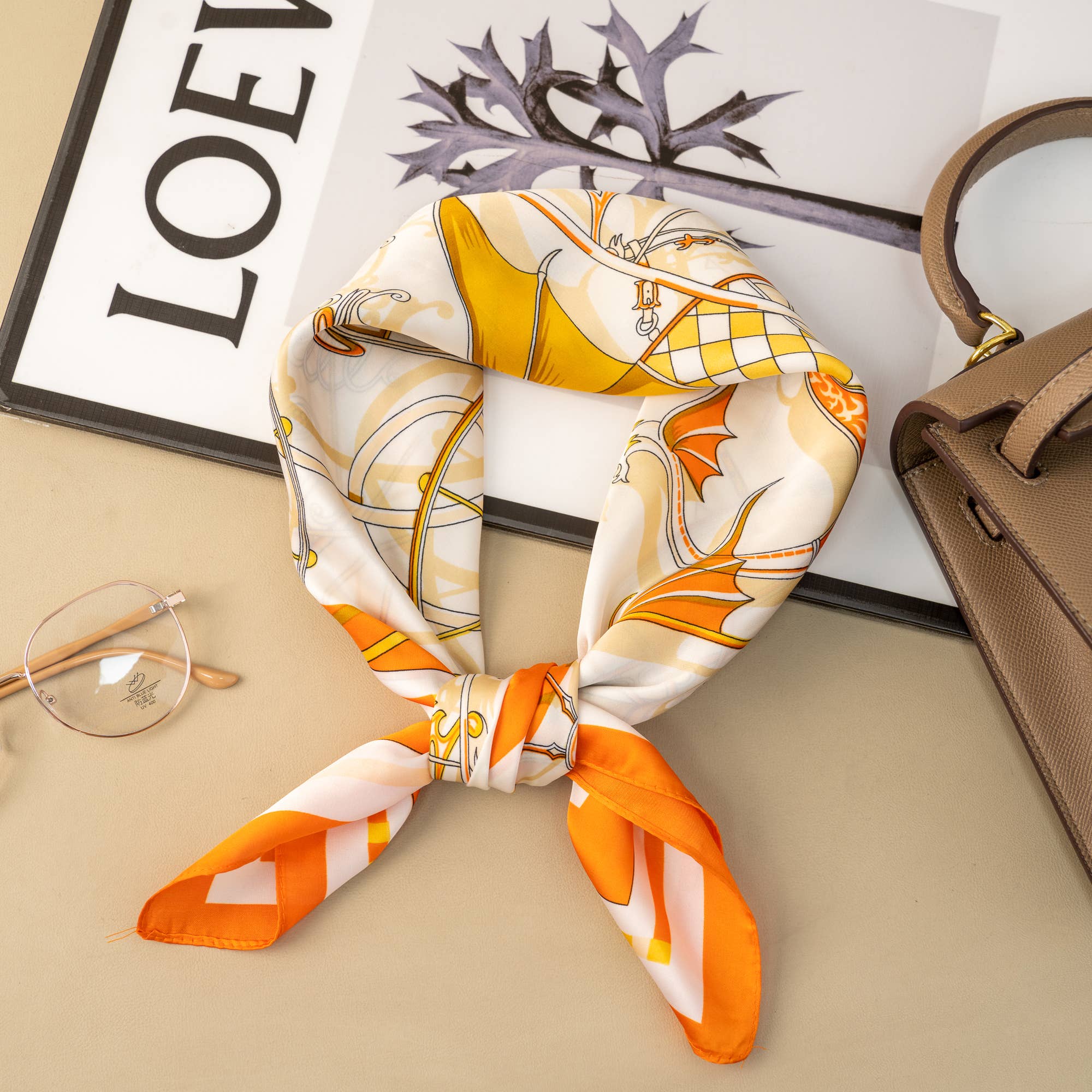 Golden Amber Satin Schafe