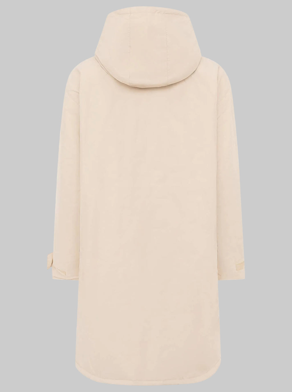 Oversize Windjacke Zwillingsherz Hellbeige /Gr. S/M